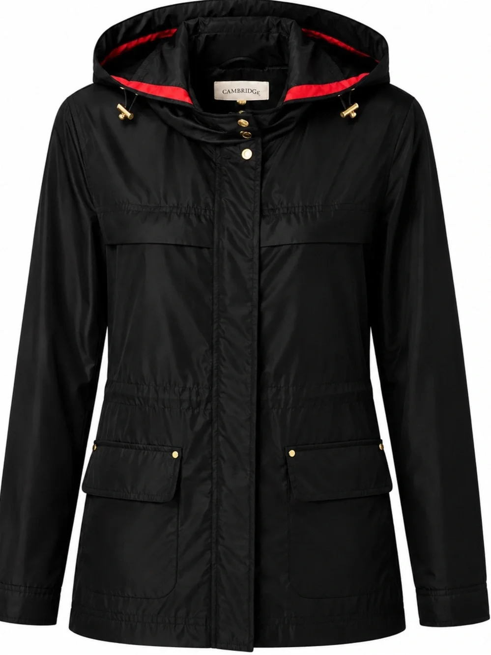 Cambridge Dry Good Soft Shell Utility Jacket in  w/ Pink Ribbon Detail SZXL